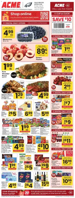 Preview of Acme weekly ads valid from 18.07.2025