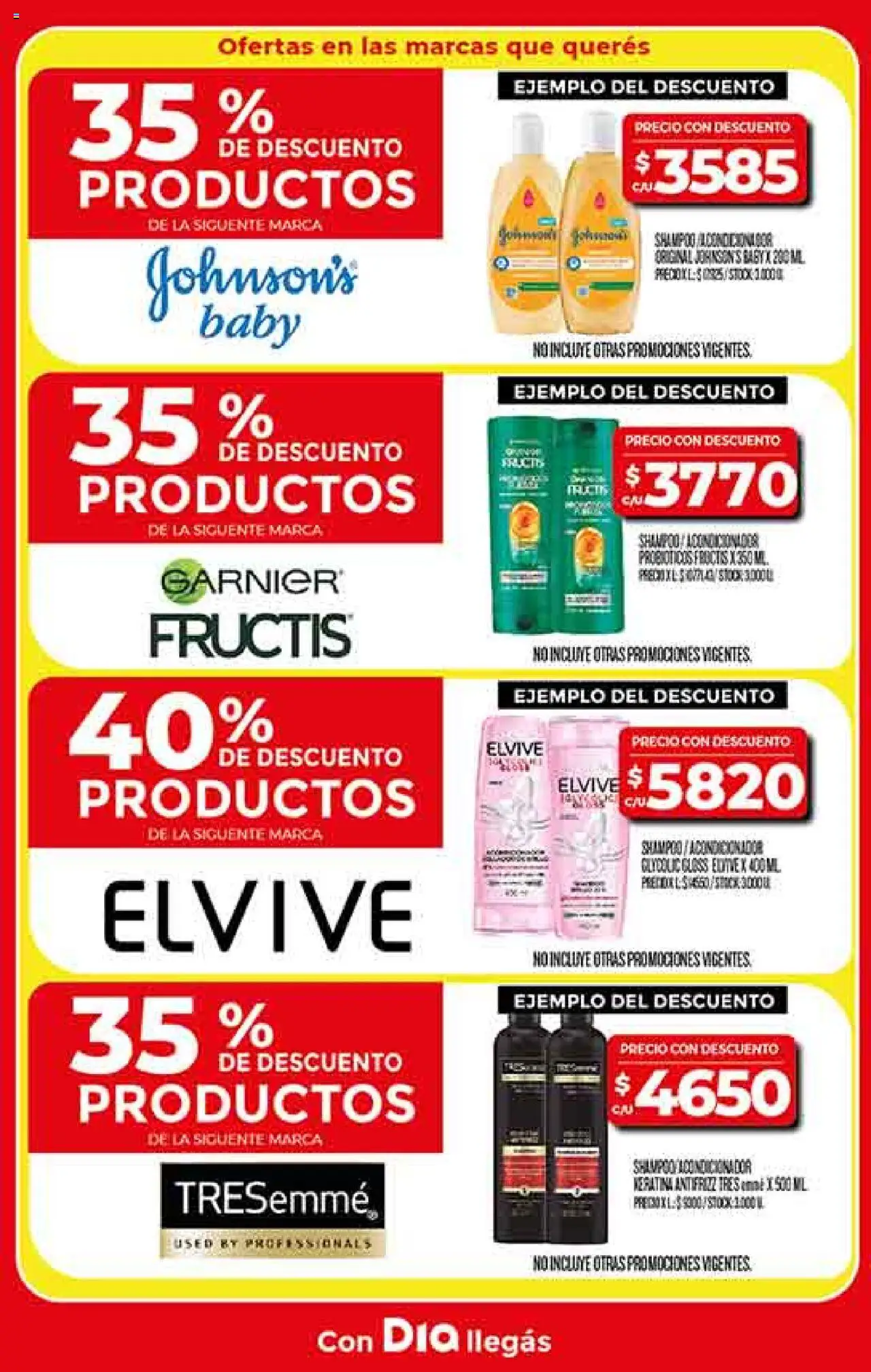 Supermercado DIA Ofertas │ válido desde el 06.08.2025 | Página: 20 | Productos: Shampoo, Acondicionador