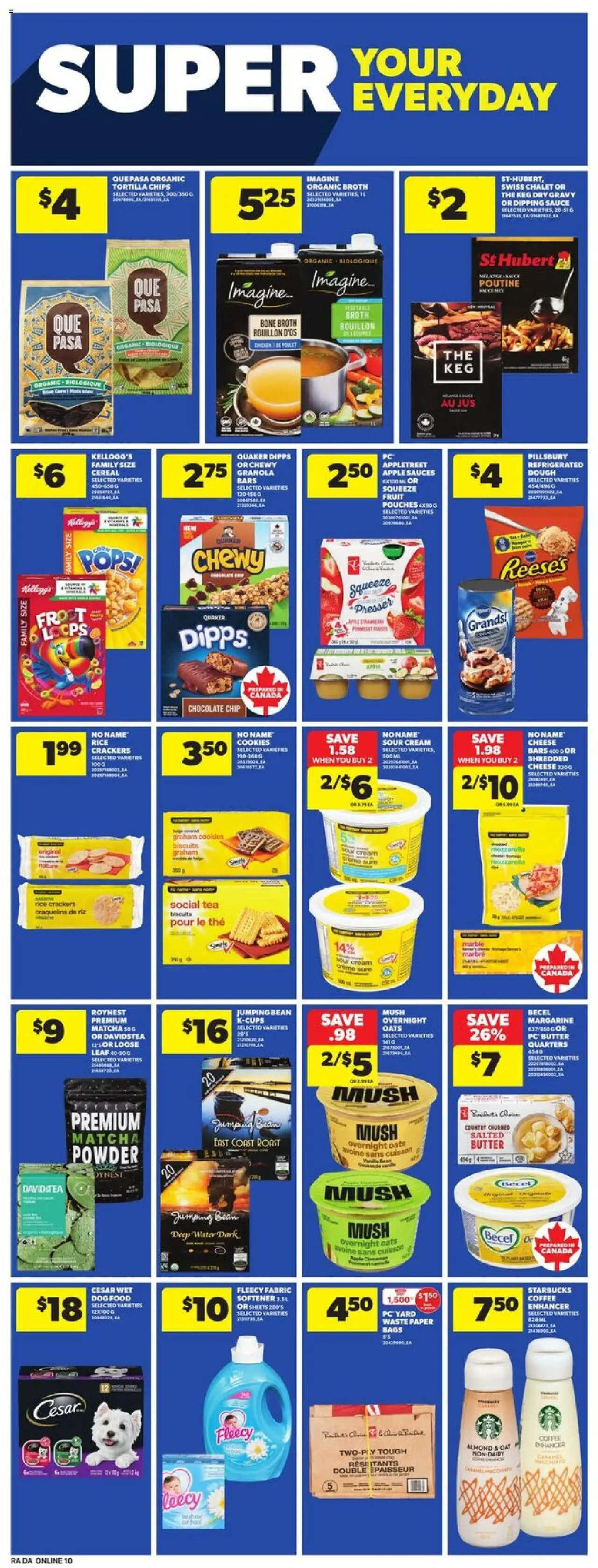 Atlantic Superstore flyer valid from 18.09.2025 | Page: 17 | Products: Rice, Tea, Cream, Fabric softener