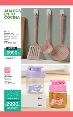 Vista previa Gigot catálogo válido desde el 01.11.2025 | Página: 144 | Productos: Cocina, Espatula, Cucharon, Espumadera