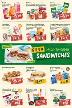 Sprouts Weekly Ad - valid from 27.08.2025 | Page: 2 | Products: Coffee, Pizza, Cookies, Oven