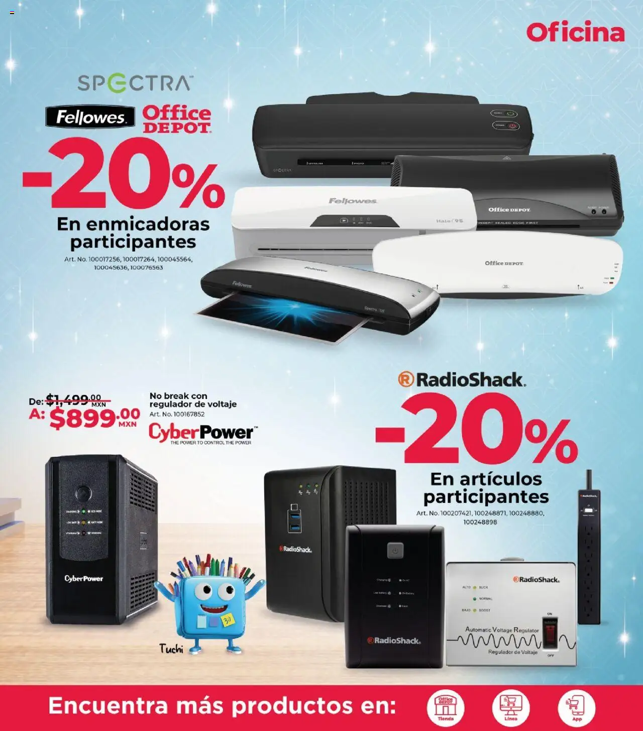 Nuevas ofertas de Office Depot válidas en toda la República Mexicana desde el 01.10.2025. ¡Encuentra las mejores ofertas en Office Depot - Catálogo! | Página: 26