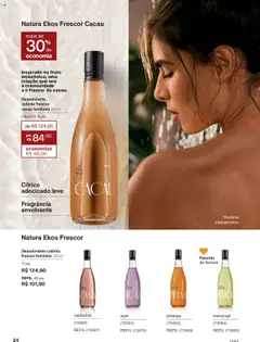 Natura Folheto - válido de 08.07.2025 | Página: 24 | Produtos: Maracujá, Fragrância, Desodorante