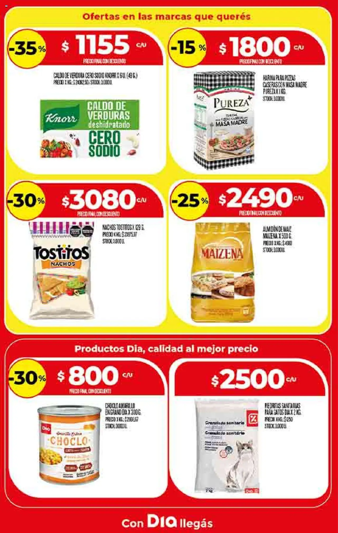 Supermercado DIA Ofertas - Salta y Jujuy │ válido desde el 20.08.2025 | Página: 12 | Productos: Choclo, Papa