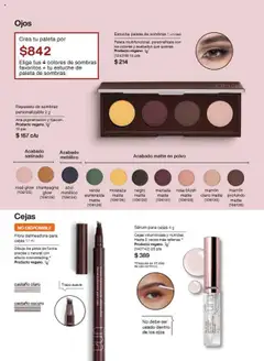 Vista previa de Natura campaña 17 2025, nuevo folleto de la tienda, válido en México a partir del 22.11.2025 | Página: 92 | Productos: Mostaza, Paleta, Serum, Estuche