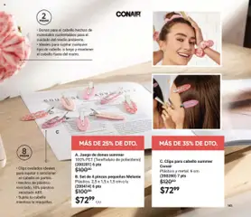 Nuevas ofertas de AVON válidas en toda la República Mexicana desde el 13.09.2025. ¡Encuentra las mejores ofertas en Juego de donas summer, 100% PET (Tereftalato de polietileno) (200281) 6 pts! | Página: 141