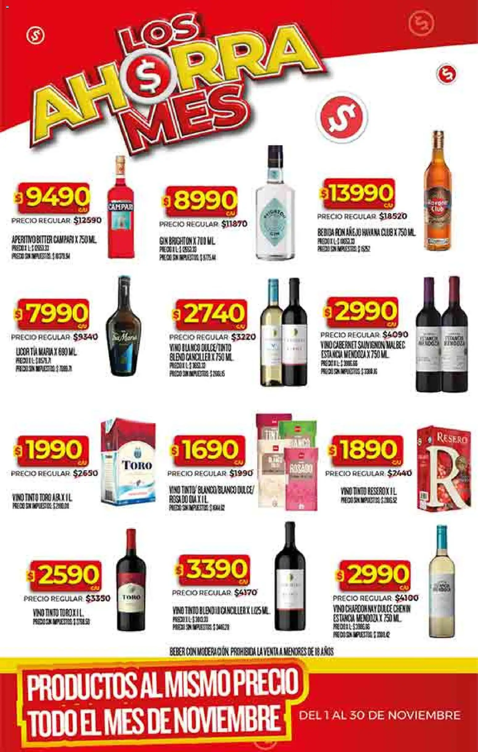 Supermercado DIA Ofertas │ válido desde el 19.11.2025 | Página: 38 | Productos: Gin, Vino