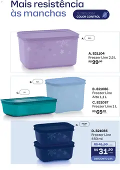 Tupperware - Catálogo Vitrine 03 - Pré-Visualização do folheto da loja Tupperware, válido de 01.03.2026 | Página: 49 | Produtos: Freezer