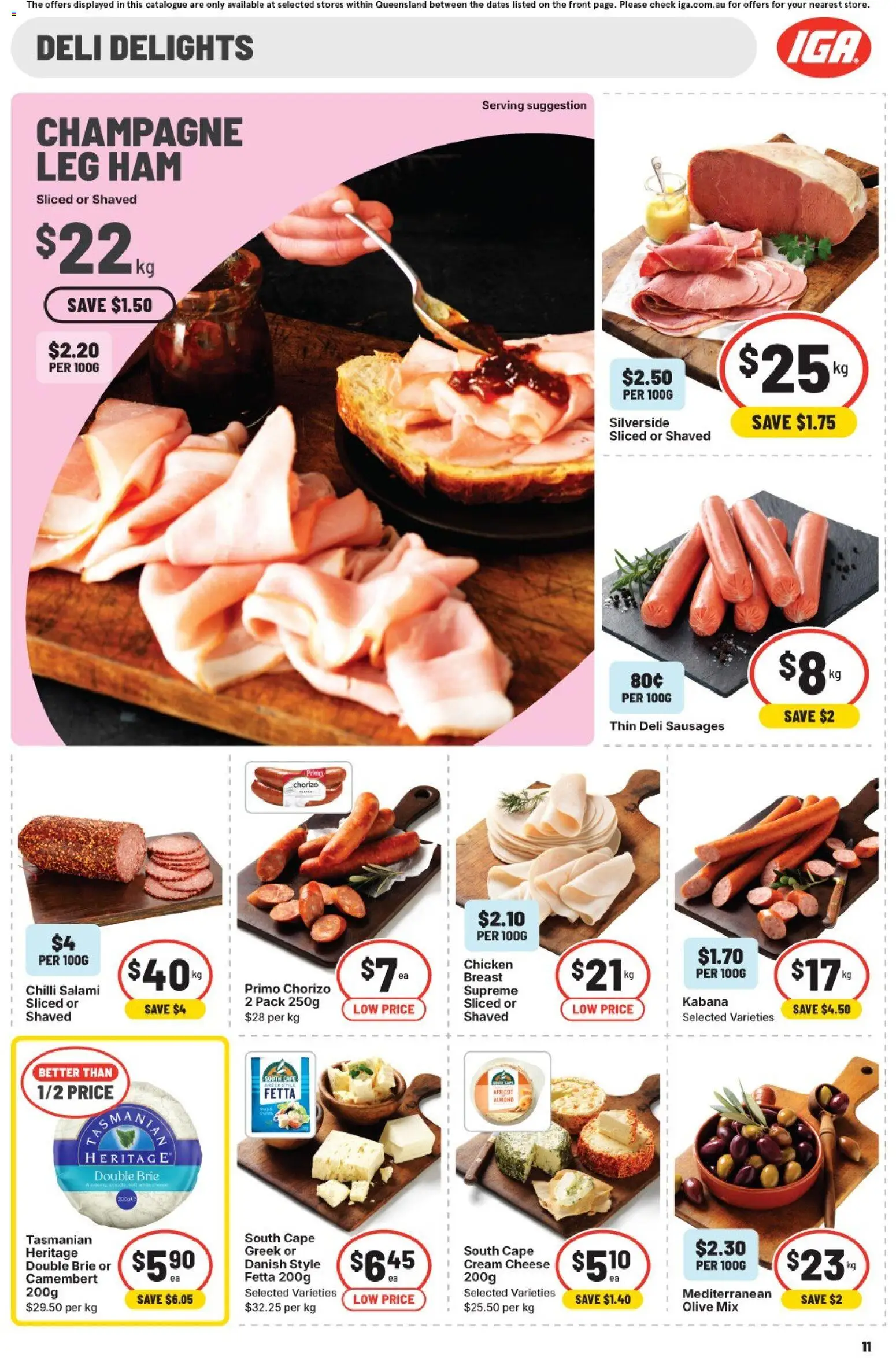 IGA catalogue - valid from 24.12.2025 | Page: 14 | Products: Salami, Chicken, Cream, Chilli