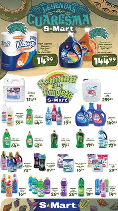 Vista previa de S-Mart folleto Ofertas de feria Chihuahua, nuevo folleto de la tienda, válido en México a partir del 27.03.2026