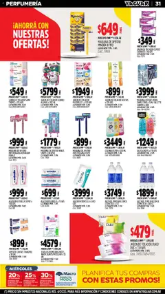 Yaguar catálogo │ válido desde el 15.09.2025 | Página: 31 | Productos: Algodón, Banco, Toallas, Jabón