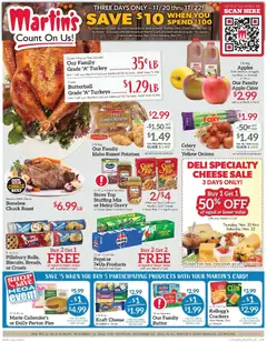 Preview of Martin’s weekly ads valid from 16.11.2025