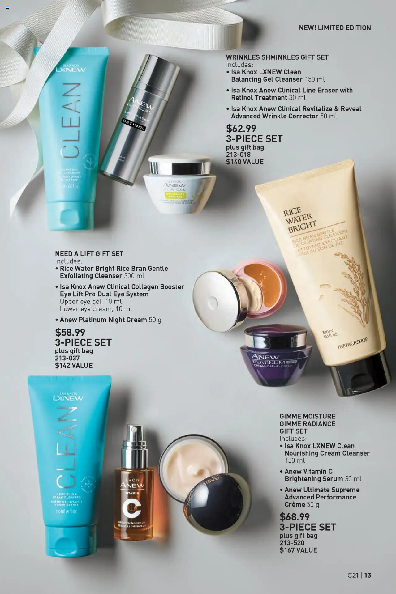 Avon flyer valid from 09.10.2025 | Page: 13 | Products: Rice, Cream, Bag