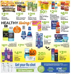 Preview of Homeland weekly ads valid from 01.10.2025 | Page: 24 | Products: Toothbrush, Mouthwash, Shave Gel, Sugar