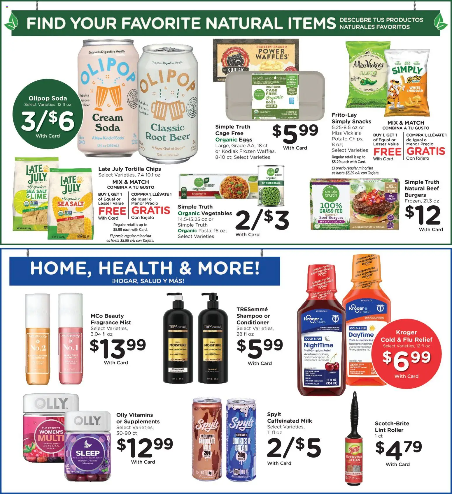 Fry's Food Weekly Ad - valid from 14.01.2026 | Page: 9 | Products: Shampoo, Milk, Cream, Vegetables