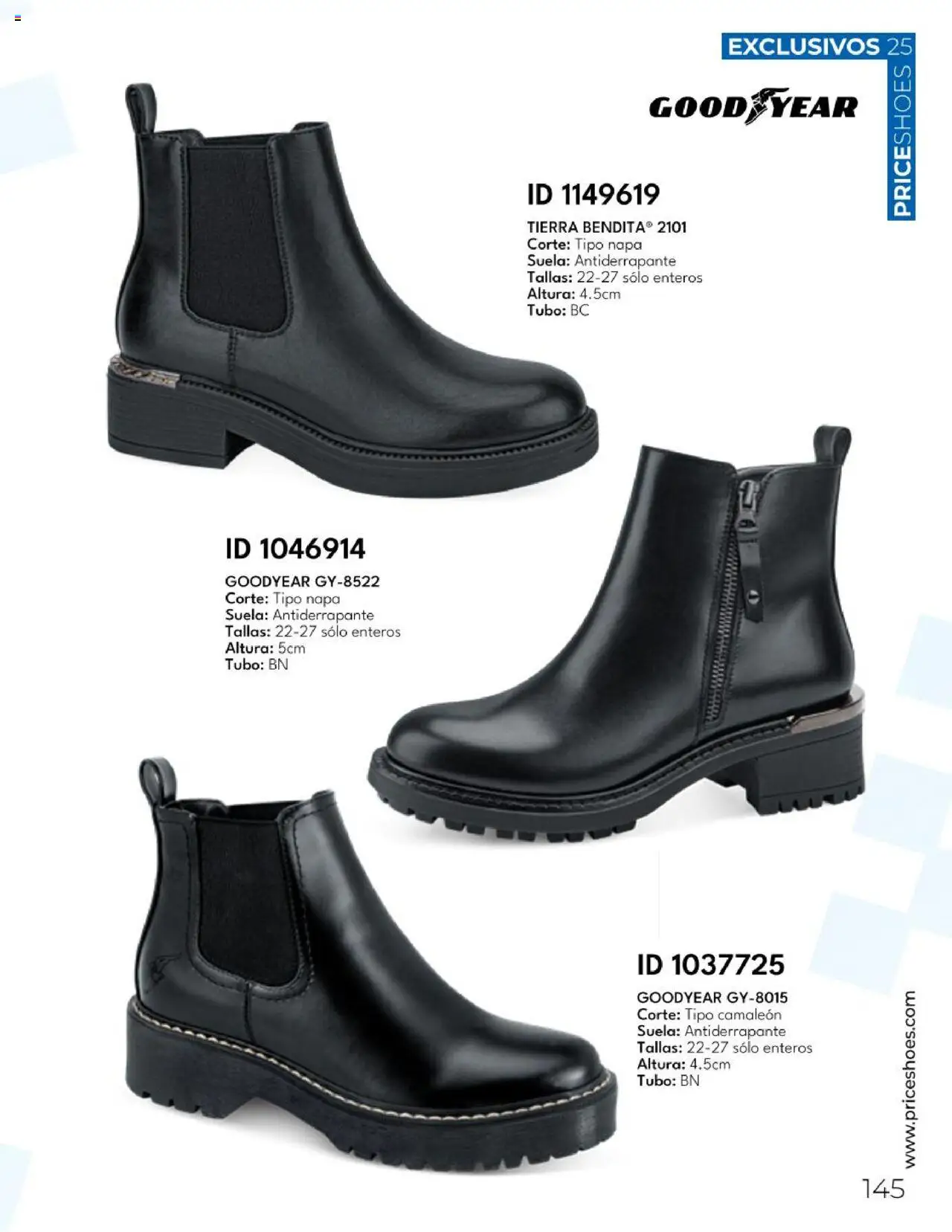 Nuevas ofertas de Price Shoes válidas en toda la República Mexicana desde el 26.06.2025. ¡Encuentra las mejores ofertas en Price Shoes catálogo Botas ! | Página: 145