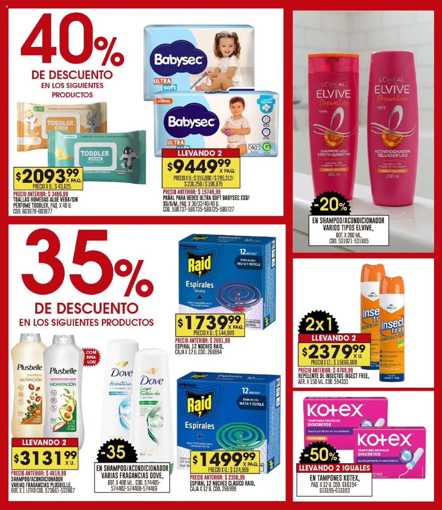 Coto - Ofertas fin │ válido desde el 26.01.2026 | Página: 18 | Productos: Vitaminas, Repelente, Toallas, Perfume