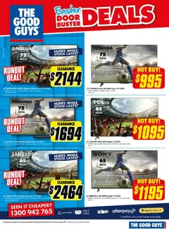 Preview of The Good Guys catalogue  - valid from 29.03.2026 | Page: 3