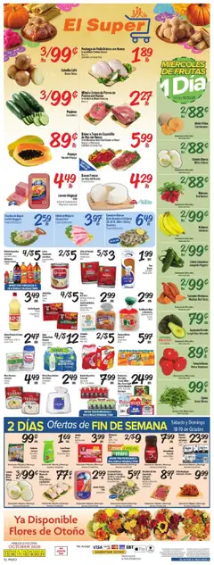 Preview of El Super weekly ads valid from 15.10.2025