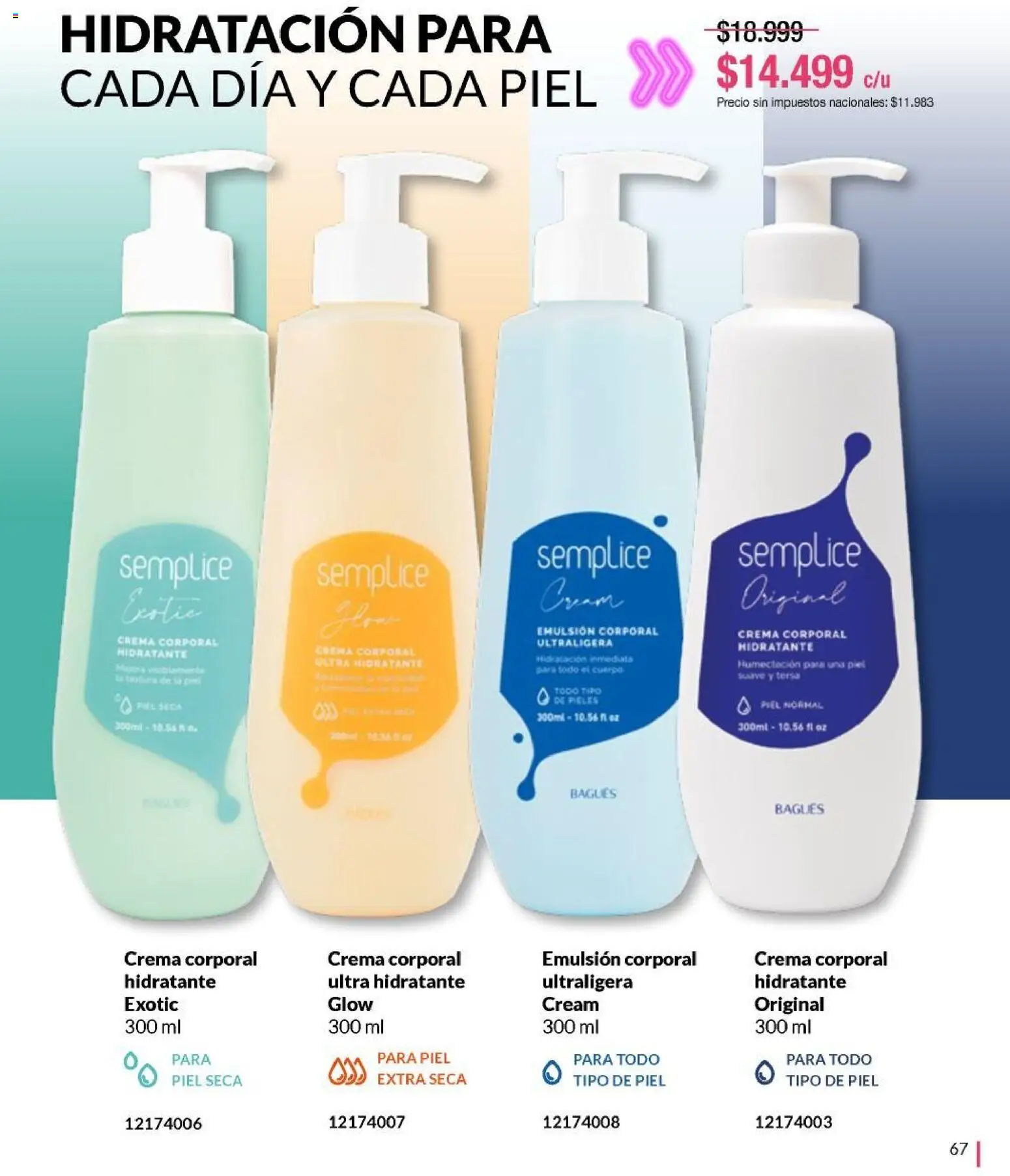 Bagués - Catálogo │ válido desde el 20.10.2025 | Página: 67 | Productos: Emulsión, Crema