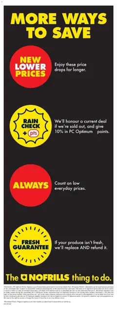 Preview of No Frills weekly flyer / circulaire from shop No Frills valid from 26.03.2026 | Page: 16 | Products: PC