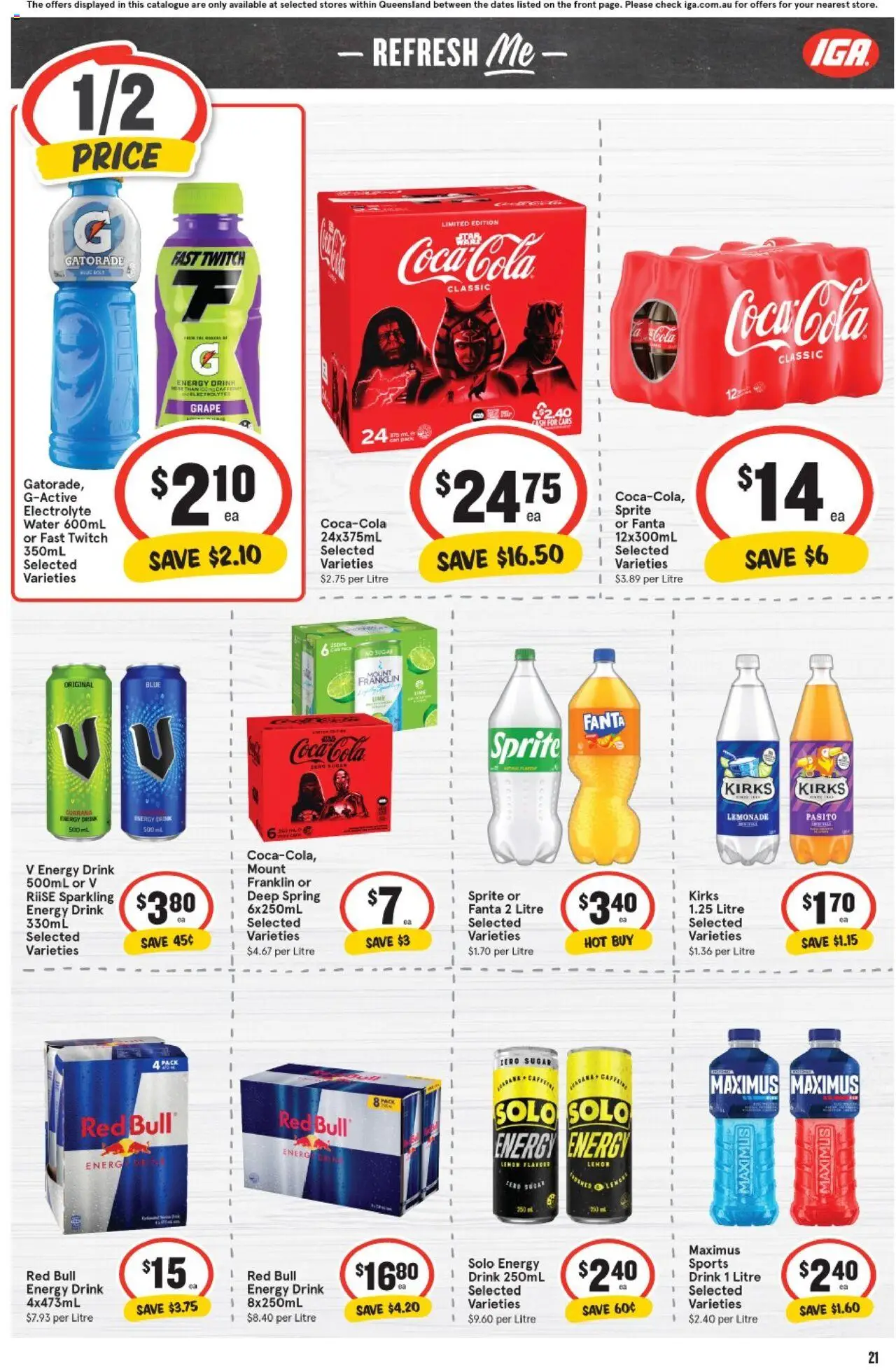 IGA catalogue - valid from 03.09.2025 | Page: 17 | Products: Beer, Chicken, Chips, Peanuts