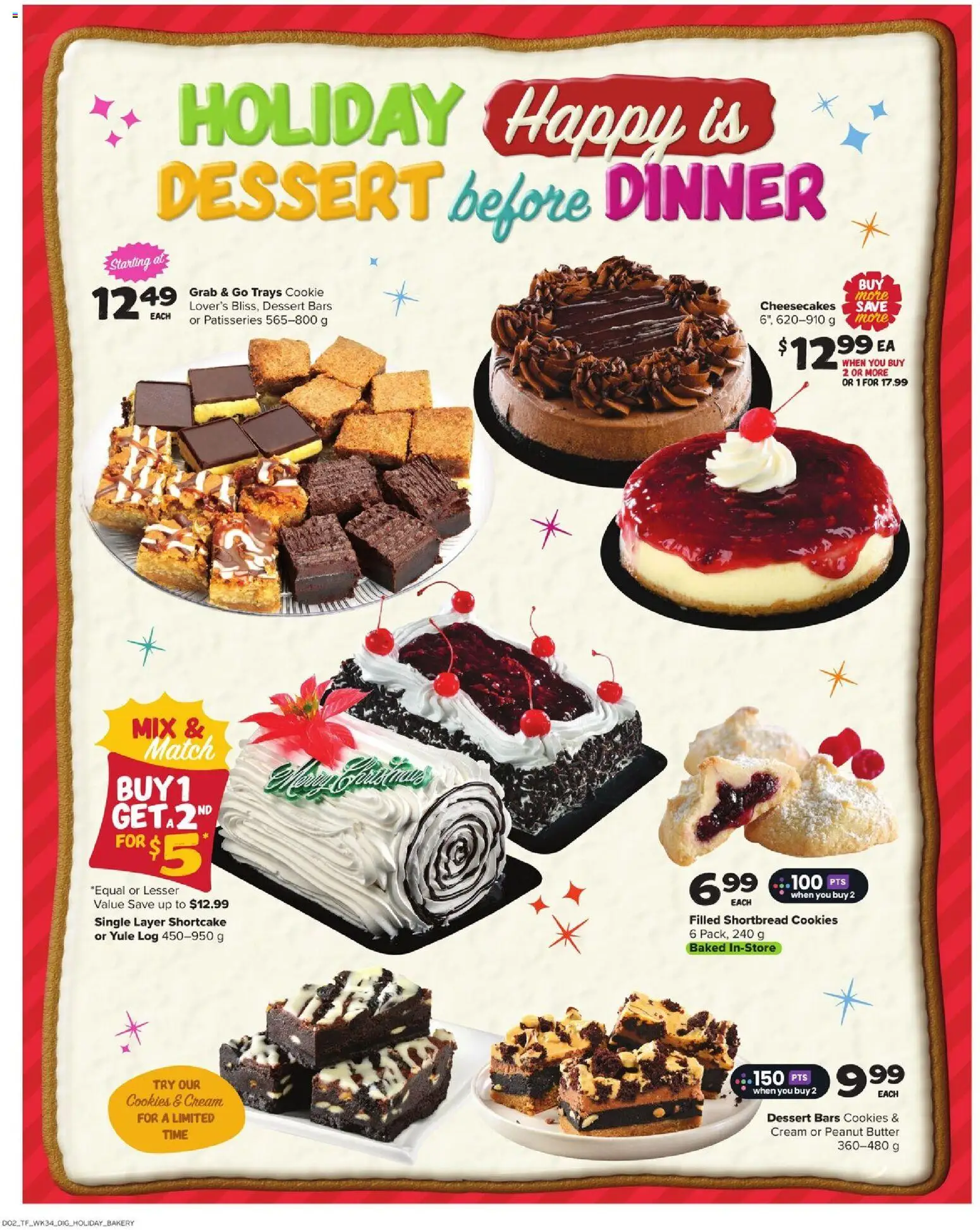 Thrifty Foods flyer valid from 18.12.2025 | Page: 15 | Products: Cream, Cookies, Butter
