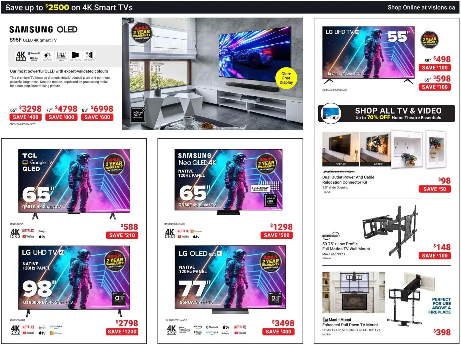 Visions flyer valid from 17.10.2025 | Page: 4 | Products: Tv, Video, Cable, Connector