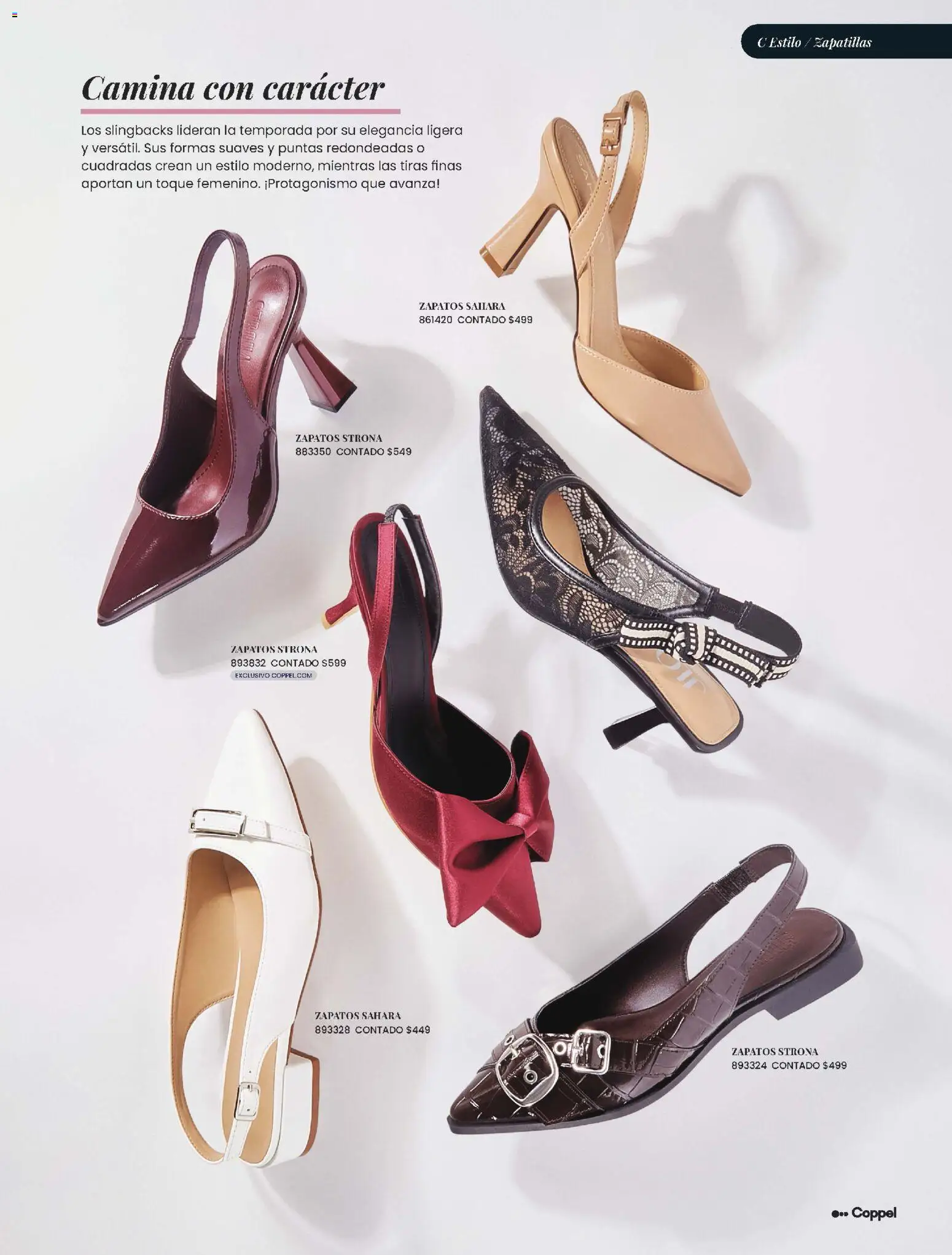 Nuevas ofertas de Coppel válidas en toda la República Mexicana desde el 01.03.2026. ¡Encuentra las mejores ofertas en Coppel catálogo ! | Página: 12 | Productos: Zapatos, Zapatillas