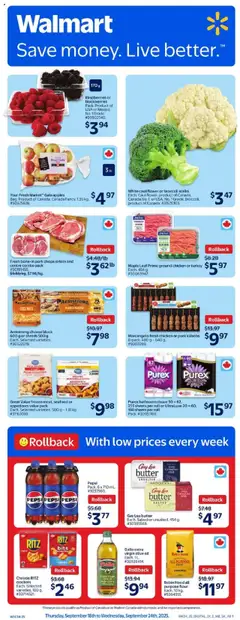 Preview of Walmart flyer - AB from shop Walmart valid from 18.09.2025