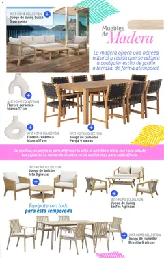 Vista previa Sodimac catálogo válido desde el 18.12.2025 | Página: 7 | Productos: Juego de comedor, Florero