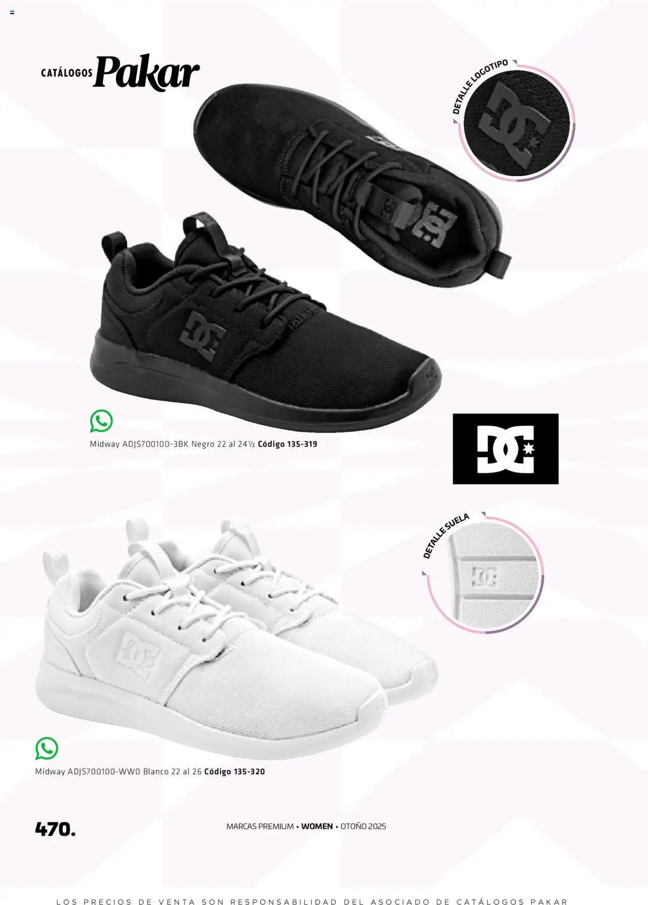 Nuevas ofertas de SC Pakar válidas en toda la República Mexicana desde el 29.08.2025. ¡Encuentra las mejores ofertas en SC Pakar - Catálogo Otoño Women! | Página: 470