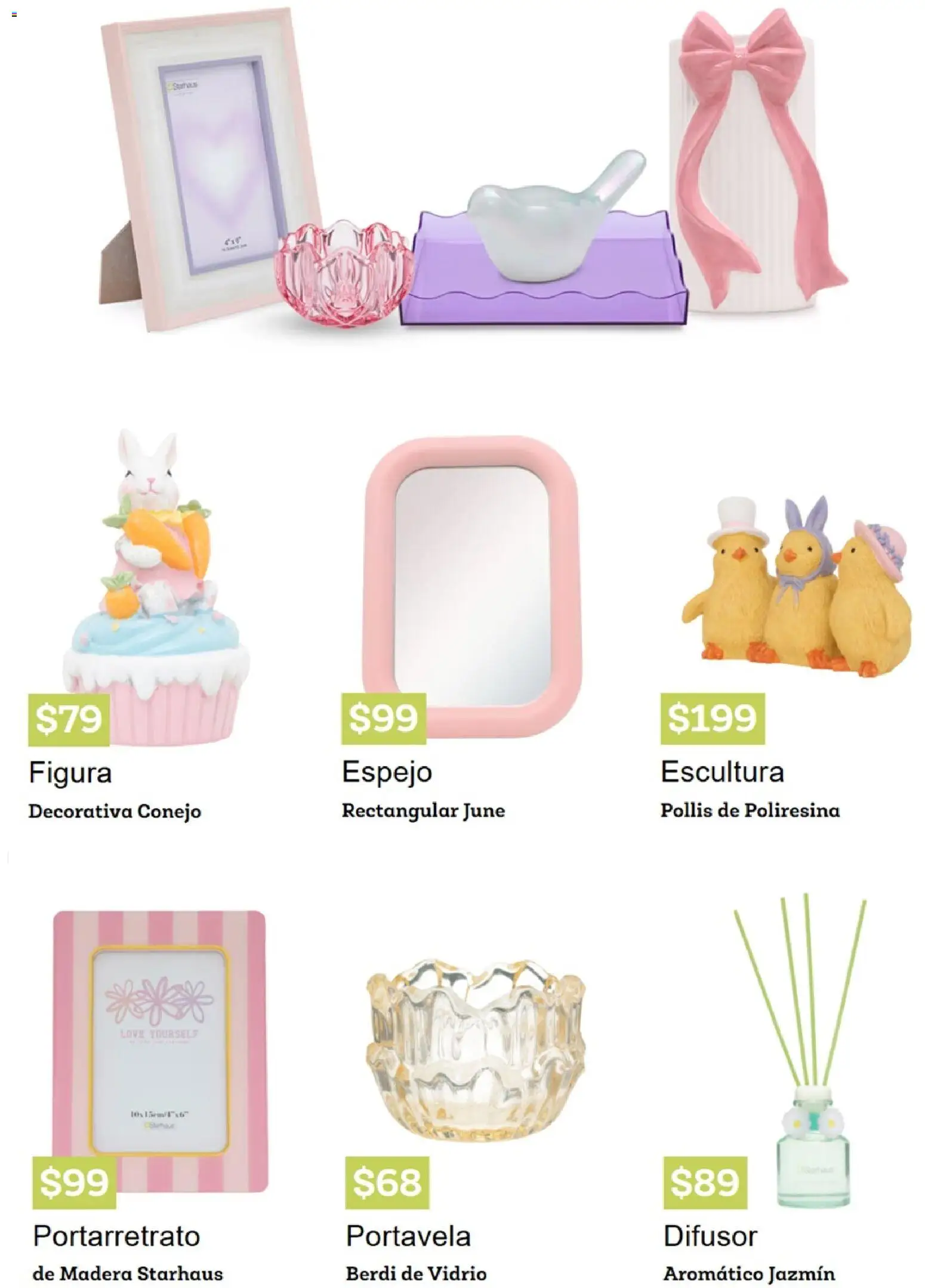 Nuevas ofertas de Coppel válidas en toda la República Mexicana desde el 01.02.2026. ¡Encuentra las mejores ofertas en Coppel catálogo Primavera! | Página: 6 | Productos: Portarretrato, Espejo