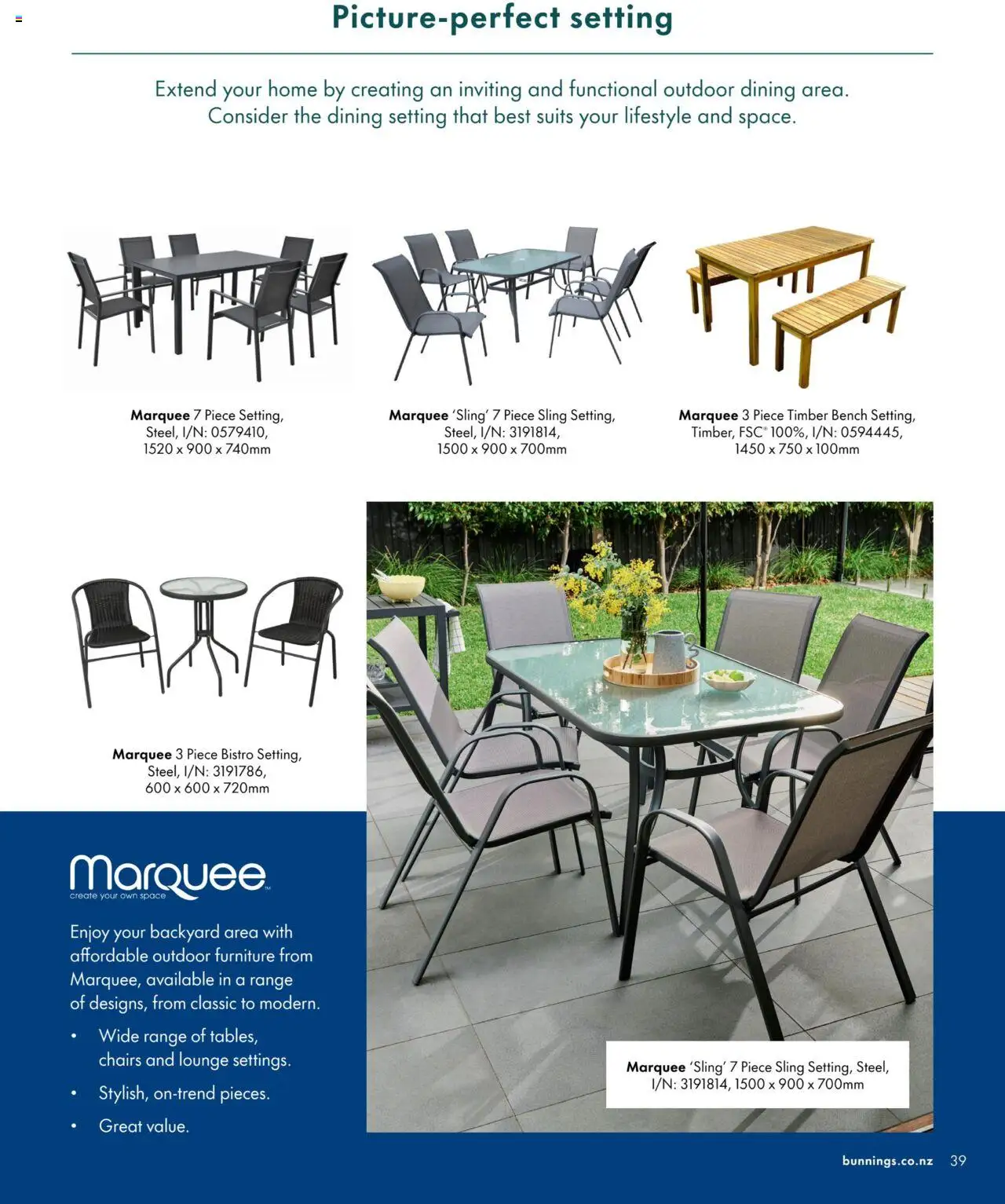 Bunnings Warehouse catalogue from 01.09.2024 | Page: 39
