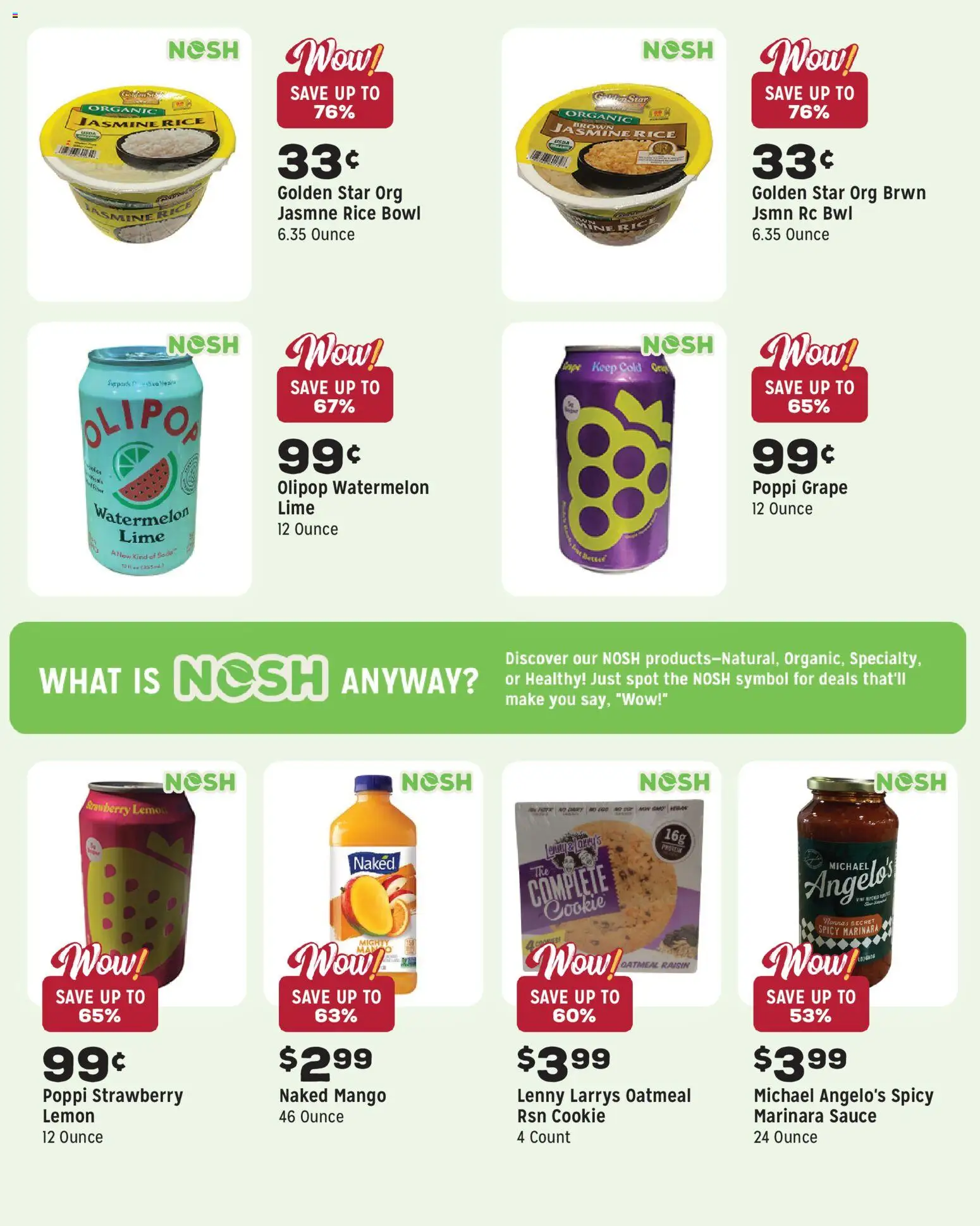 Grocery Outlet Weekly Ad - NJ - valid from 10.12.2025 | Page: 8 | Products: Sauce, Lemon, Mango, Watermelon