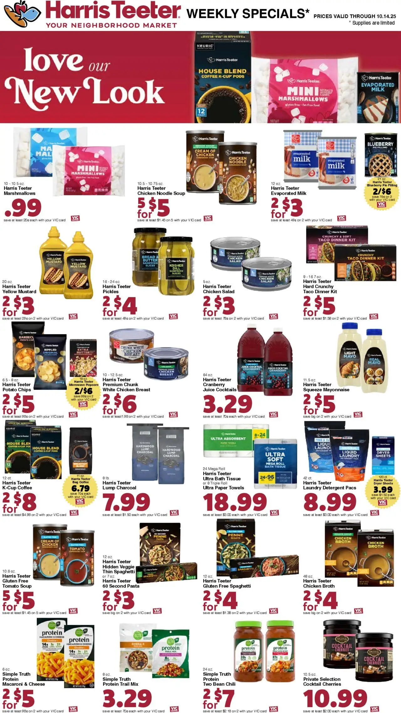 Harris Teeter Weekly Ad - valid from 08.10.2025 | Page: 12 | Products: Bath, Bread, Chips, Dill