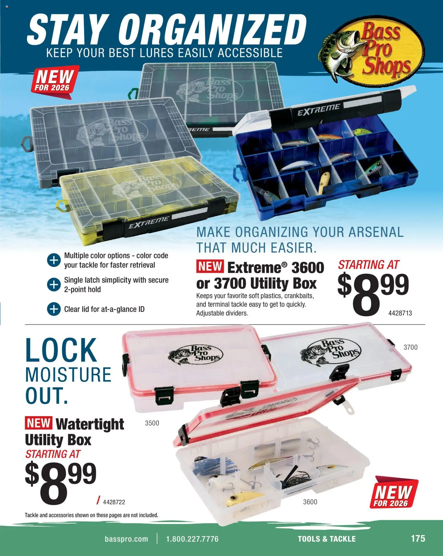 Cabela's Saltwater Specialist 26 - valid from 15.12.2025 | Page: 175 | Products: Box, Terminal Tackle