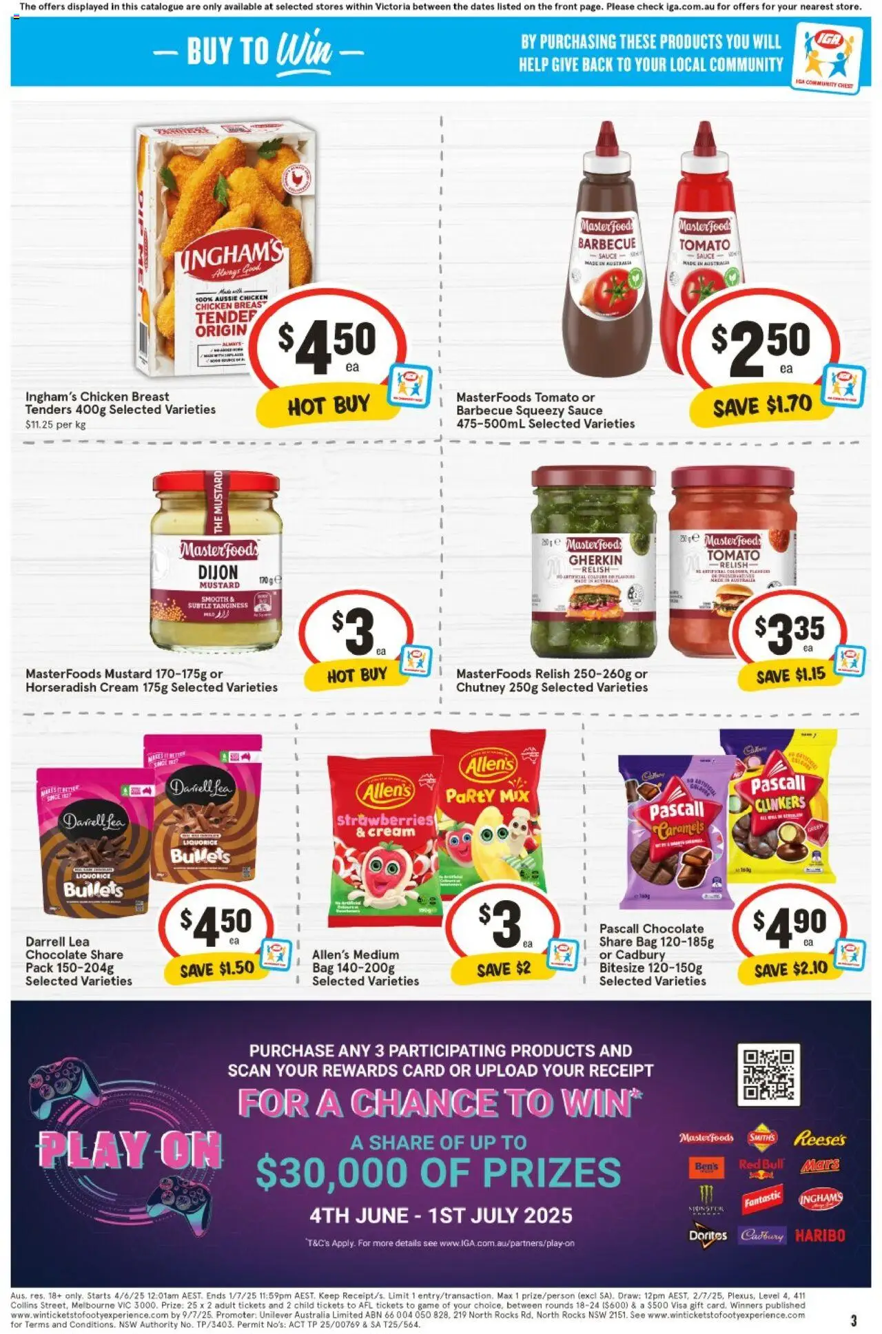 IGA catalogue - valid from 25.06.2025 | Page: 4 | Products: Light, Cocoa, Butter