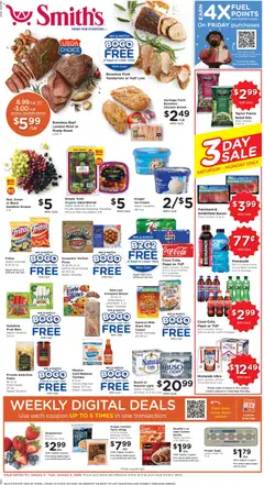 Preview of Smith's weekly ads valid from 02.01.2026