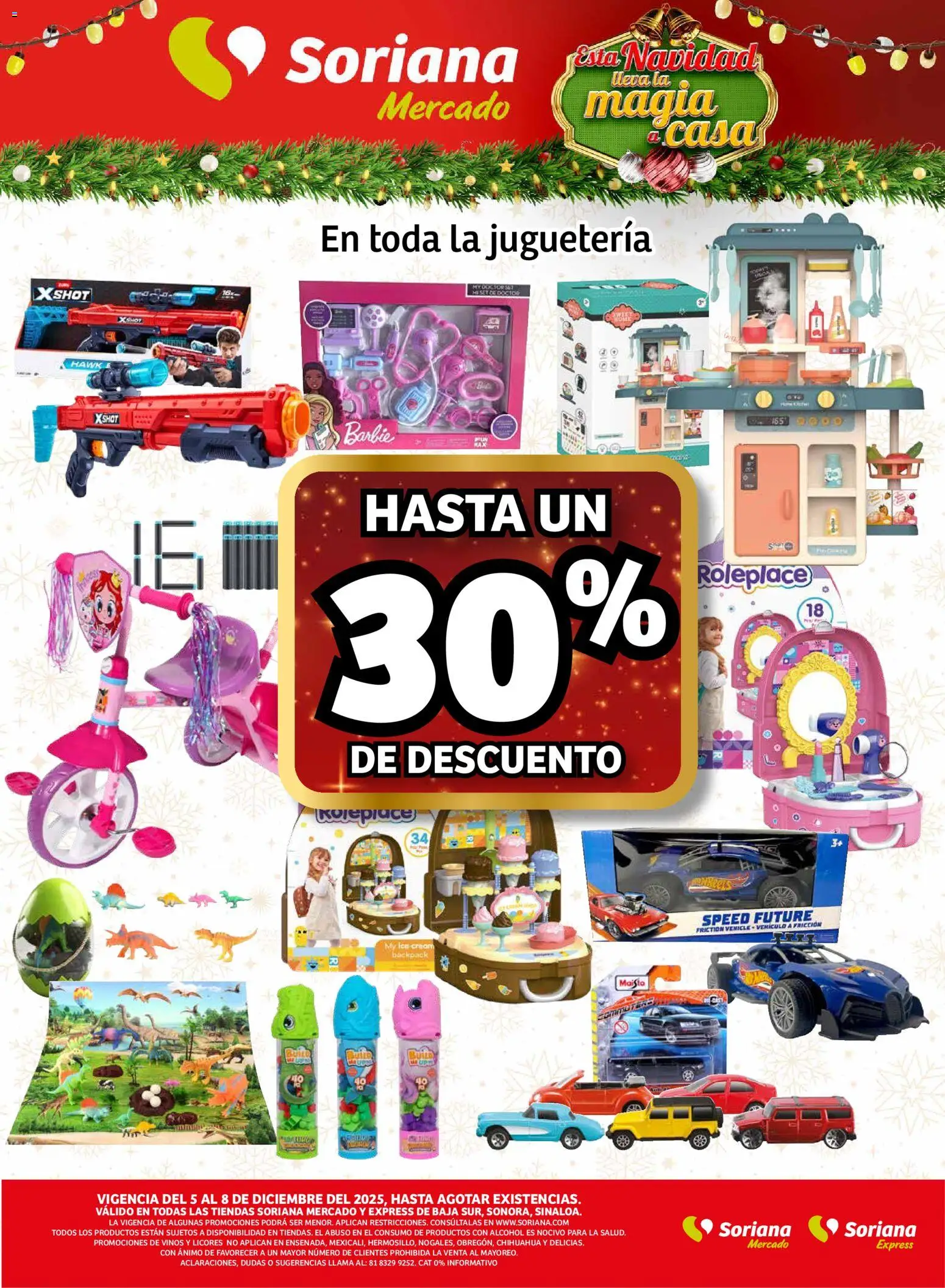Nuevas ofertas de Soriana válidas en toda la República Mexicana desde el 04.12.2025. ¡Encuentra las mejores ofertas en Soriana - Fin de Semana Mercado: BCS, Son y Sin! | Página: 12 | Productos: Shot