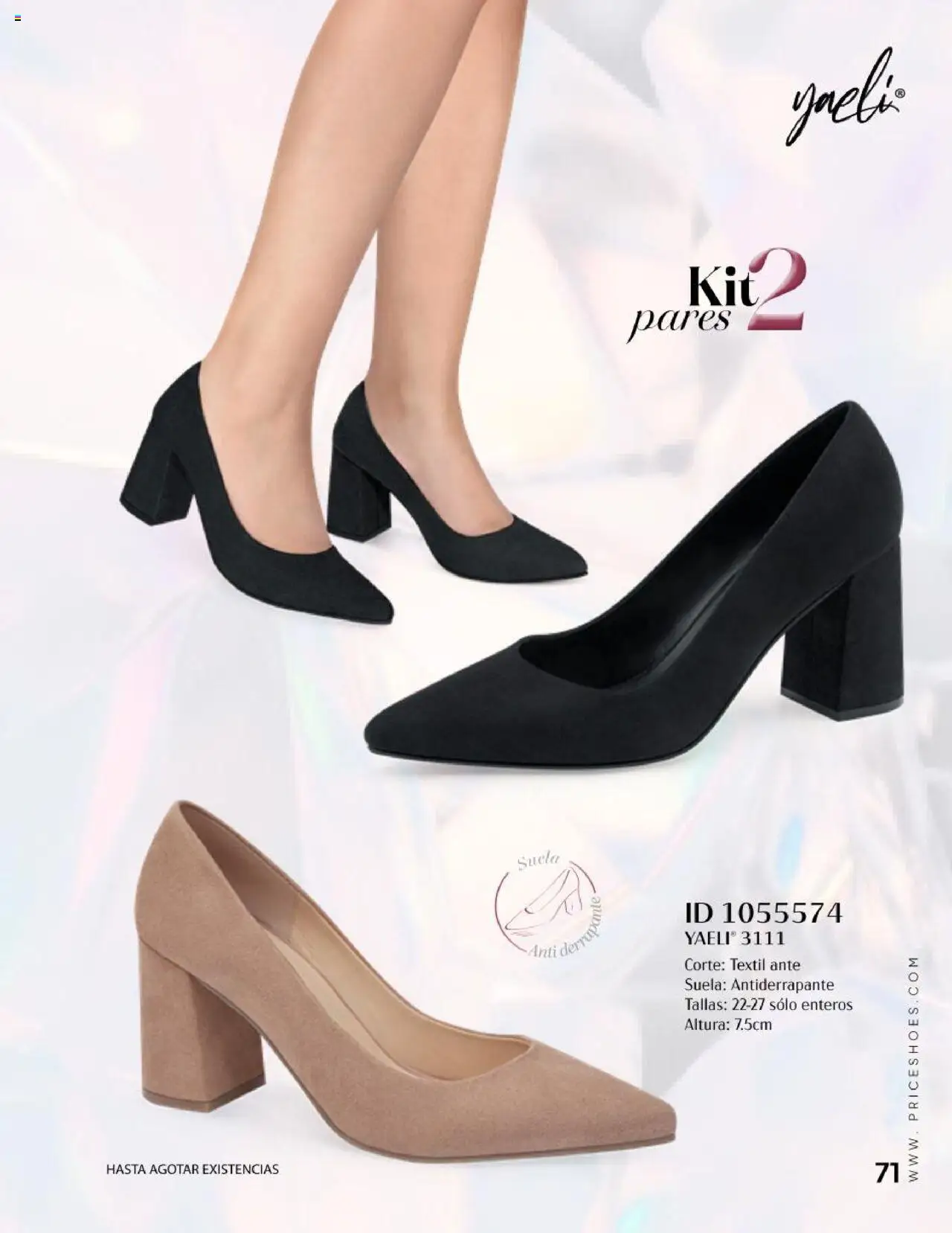 Nuevas ofertas de Price Shoes válidas en toda la República Mexicana desde el 25.09.2025. ¡Encuentra las mejores ofertas en Price Shoes - Catálogo Vestir Casual! | Página: 71