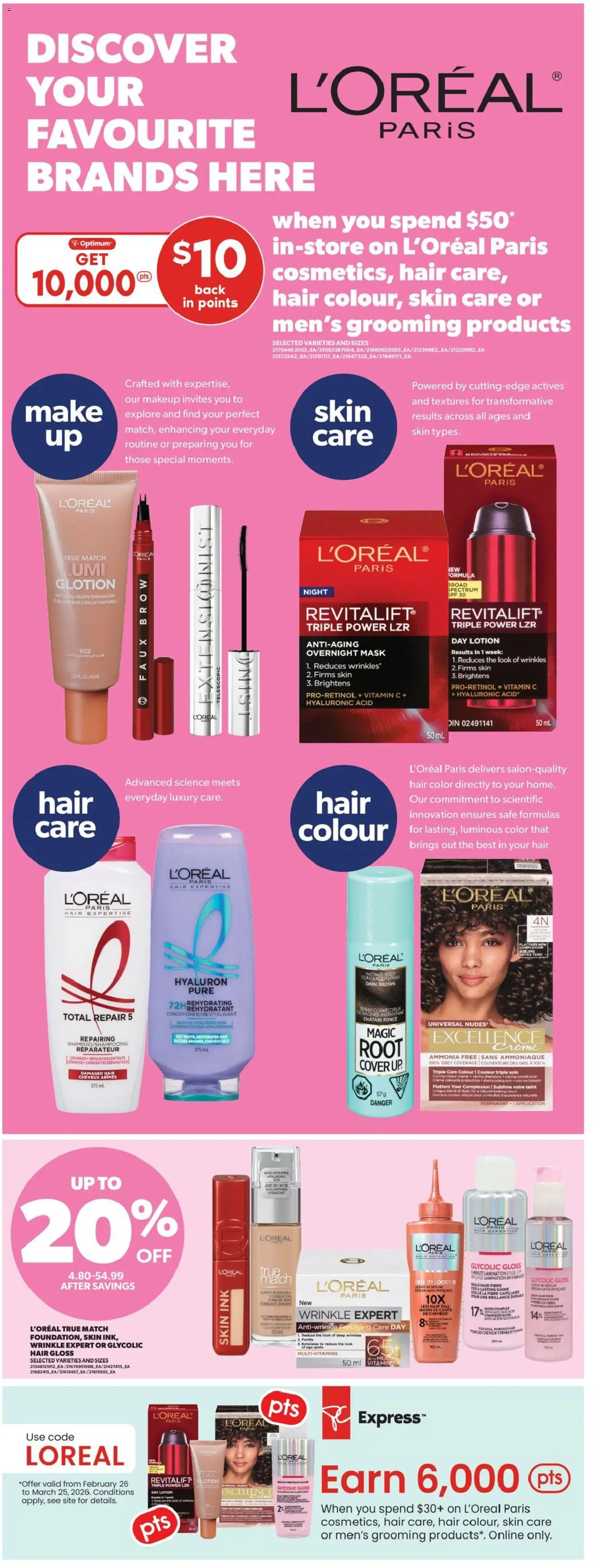 Real Canadian Superstore flyer valid from 26.02.2026 | Page: 29 | Products: Concealer, Shampoo, Conditioner, Mask