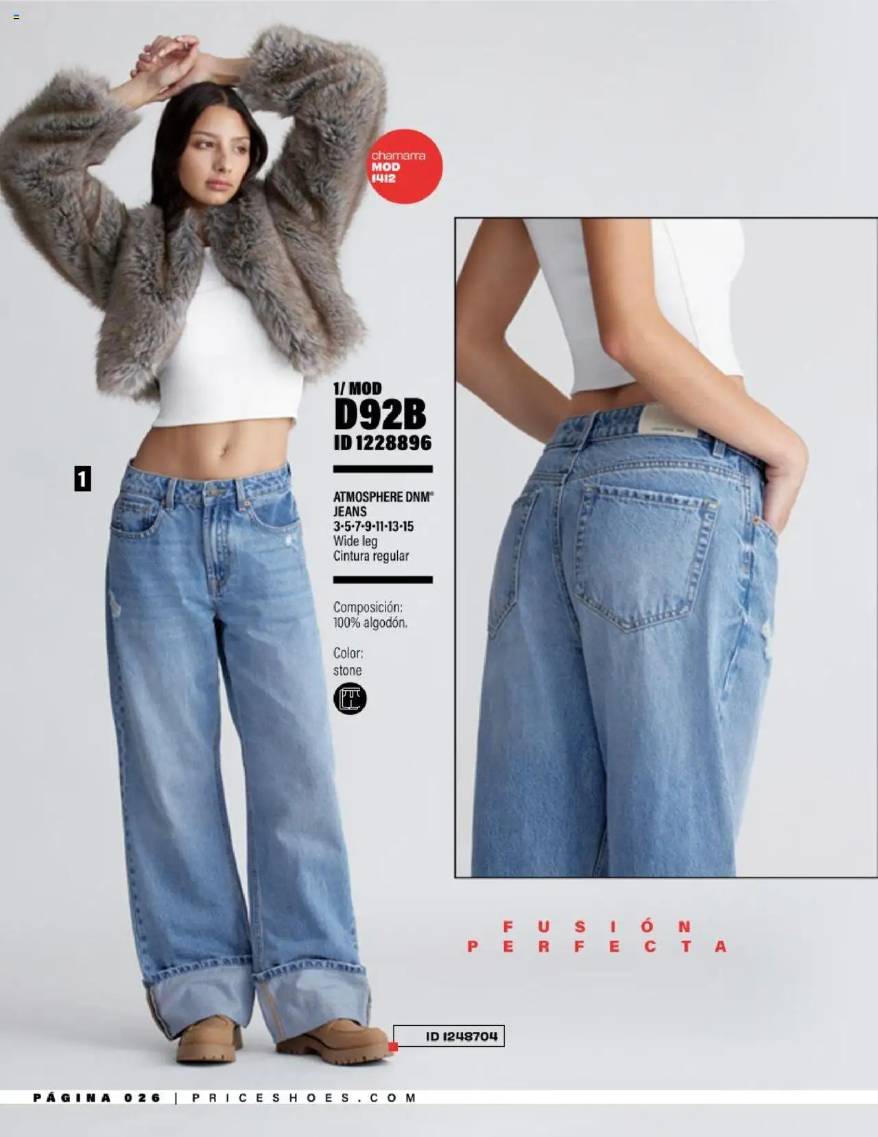 Nuevas ofertas de Price Shoes válidas en toda la República Mexicana desde el 05.08.2025. ¡Encuentra las mejores ofertas en Price Shoes - Catálogo Jeans ! | Página: 26 | Productos: Chamarra