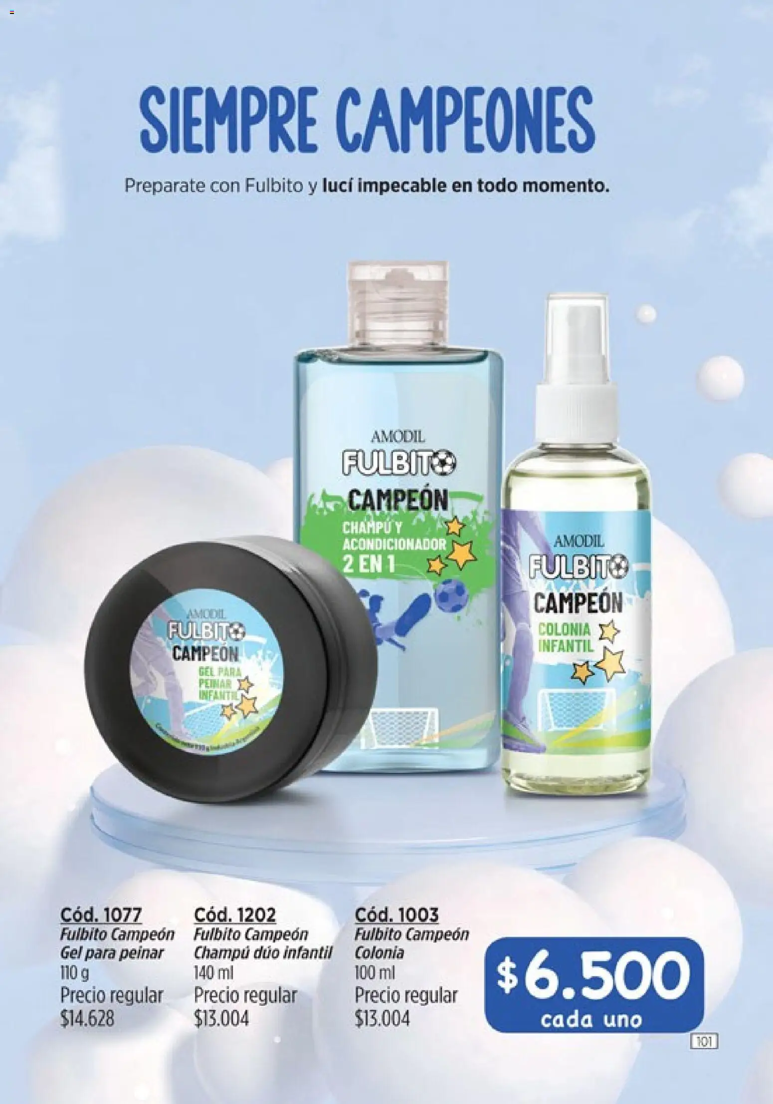 Catálogo Amodil Campaña 5 │ válido desde el 01.03.2026 | Página: 101 | Productos: Champú, Acondicionador