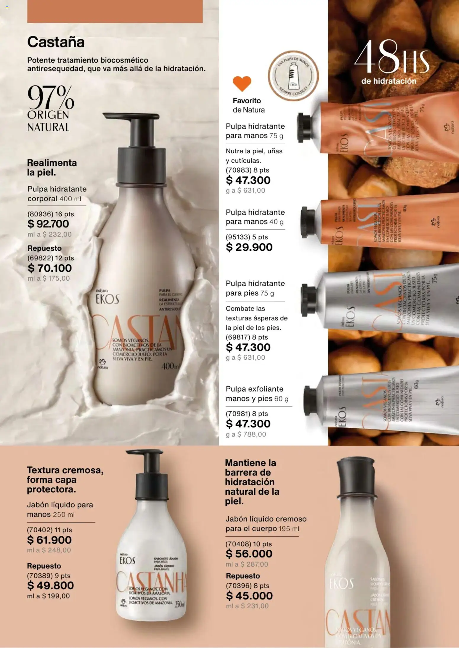 Natura revista - valida desde el 02.01.2026 | Página: 108 | Productos: Jabón líquido, Jabón