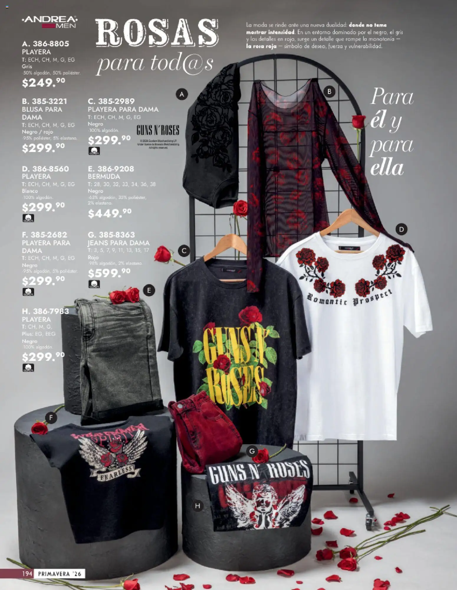 Nuevas ofertas de Andrea válidas en toda la República Mexicana desde el 25.01.2026. ¡Encuentra las mejores ofertas en Andrea catálogo Vestir Caballero ! | Página: 36