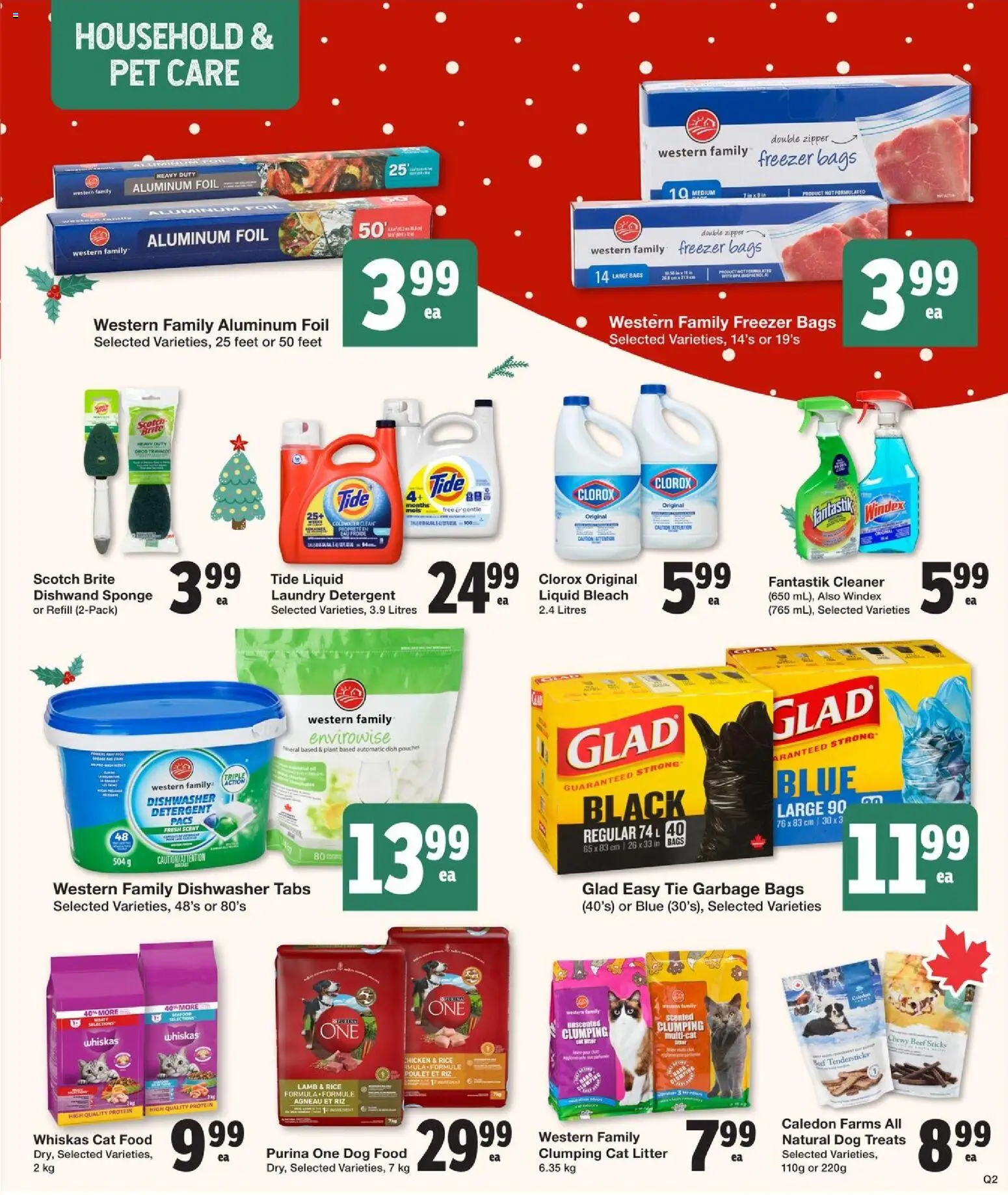 Quality Foods flyer valid from 20.11.2025 | Page: 14 | Products: Beef, Freezer, Dishwasher, Detergent