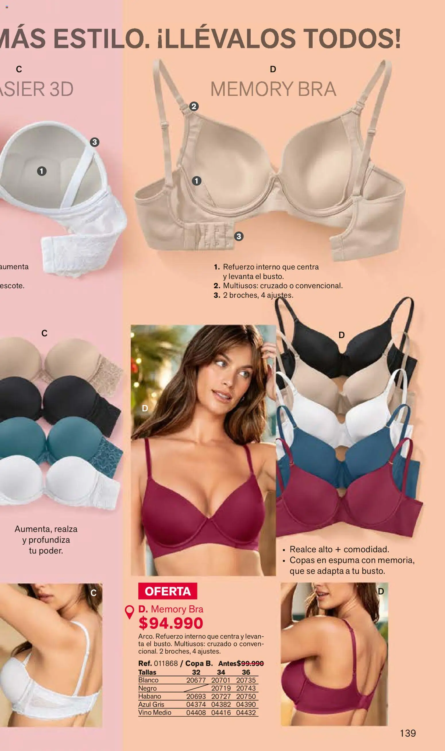 Leonisa revista - valida desde el 07.12.2025 | Página: 139 | Productos: Espuma, Vino