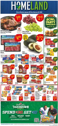 Preview of Homeland weekly ads valid from 04.02.2026