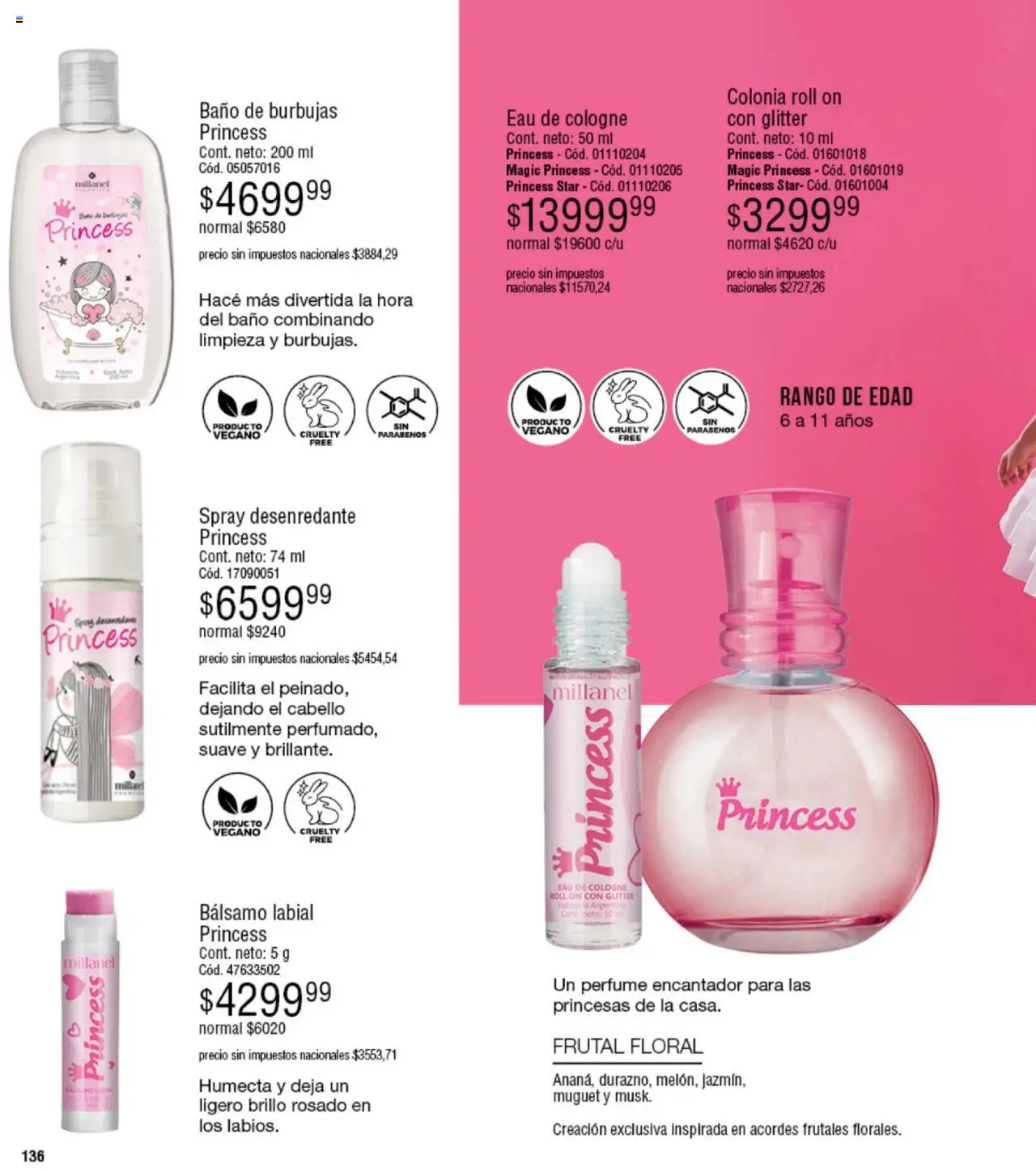 Millanel - Catálogo │ válido desde el 20.10.2025 | Página: 136 | Productos: Perfume, Brillo, Glitter, Bálsamo